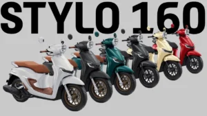 Berikut adalah seluruh varian dan pilihan warna dari motor Honda Stylo.