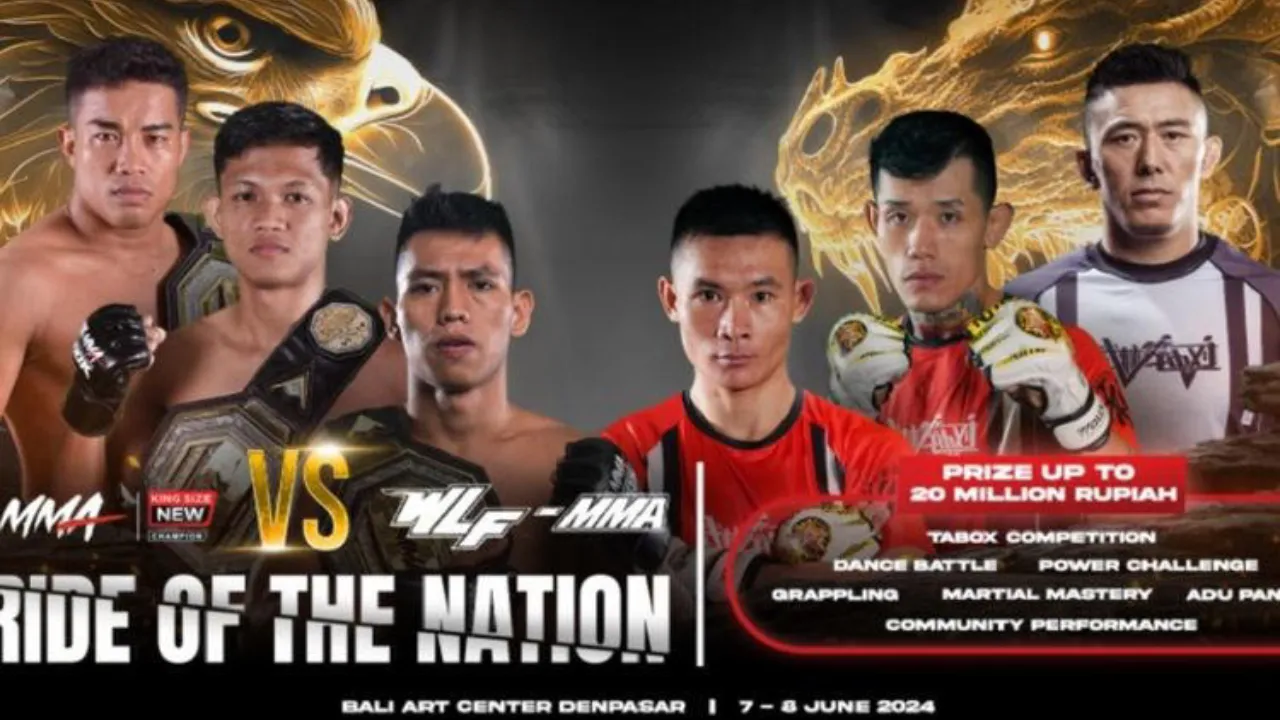 Menantang Tim China! Indonesia Mendebutkan Sembilan Petarung MMA Terbaiknya