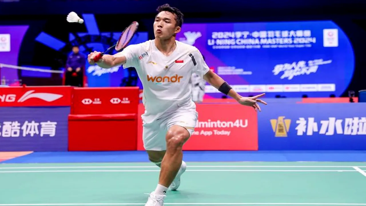 Jonatan Christie Berhasil Melaju ke Final China Masters 2024 Usai Kalahkan 3 Wakil Tuan Rumah Secara Beruntun